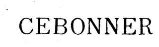 CEBONNER trademark