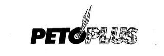 PETOPLUS trademark