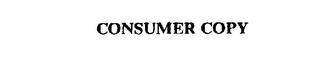 CONSUMER COPY trademark