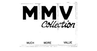 MMV COLLECTION MUCH MORE VALUE trademark