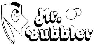 MR. BUBBLER trademark