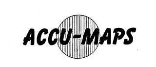 ACCU-MAPS trademark