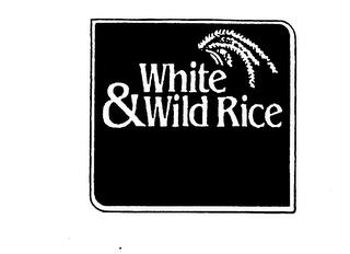 WHITE & WILD RICE trademark