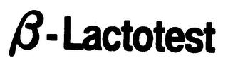 B LACTOTEST trademark