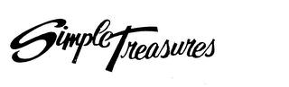 SIMPLE TREASURES trademark