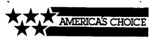 AMERICA'S CHOICE trademark