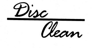 DISC CLEAN trademark