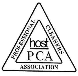 PROFESSIONAL CLEANERS HOST PCA ASSOCIATION trademark