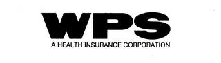 WPS A HEALTH INSURANCE CORPORATION trademark