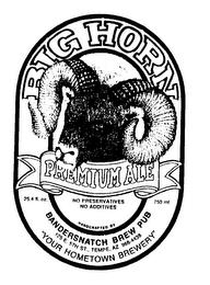 BIG HORN PREMIUM ALE trademark