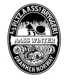 A/S P.LTZ.AASS.S BRYGGERI AASS WINTER DRAMMEN NORWAY trademark