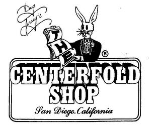 DOUG TRACY'S THE CENTERFOLD SHOP SAN DIEGO, CALIFORNIA trademark