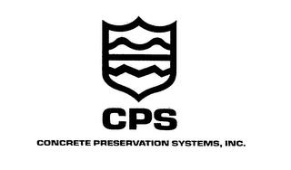 CPS CONCRETE PRESERVATION SYSTEMS, INC. trademark