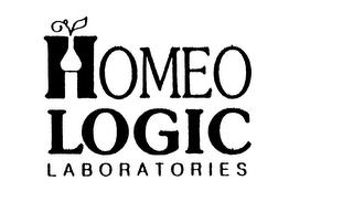 "HOMEO LOGIC LABORATORIES" trademark