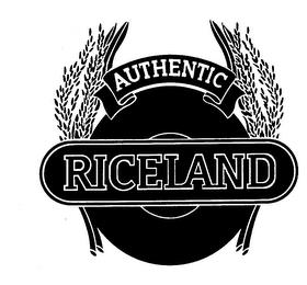 AUTHENTIC RICELAND trademark