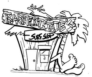 BARE FOOT BOB'S SURF SHOP trademark