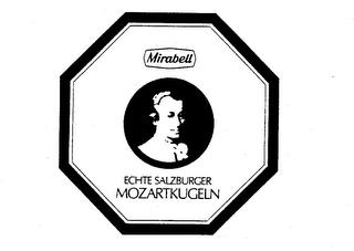 MIRABELL ECHTE SALZBURGER MOZARTKUGELN trademark