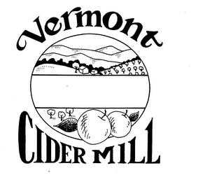 VERMONT CIDER MILL trademark