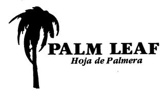 PALM LEAF HOJA DE PALMERA trademark