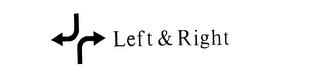 LEFT & RIGHT trademark