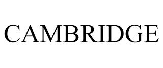 CAMBRIDGE trademark