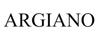 ARGIANO trademark