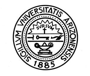 SIGILLUM UNIVERSITATIS ARIZONENSIS 1885SURSUM trademark