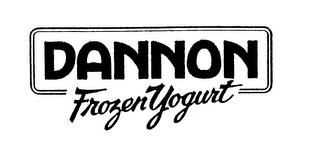 DANNON FROZEN YOGURT trademark