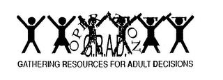 OPERATION G.R.A.D. GATHERING RESOURCES FOR ADULT DECISIONS trademark