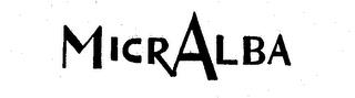 MICRALBA trademark