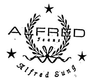 ALFRED JEANS ALFRED SUNG trademark