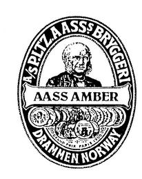 A/S P.LTZ.AASSS.BRYGGERI AASS AMBER DRAMMEN NORWAY GRAND PRIX PARIS 1900 trademark