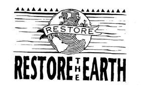 RESTORE THE EARTH trademark