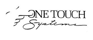 ONE TOUCH SYSTEMS trademark