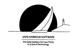 SAFE HARBOUR SOFTWARE THE SAFE HARBOUR FOR LAW FIRMS IN A SEA OF TECHNOLOGY trademark