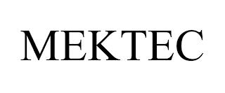 MEKTEC trademark