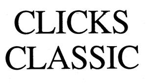 CLICKS CLASSIC trademark