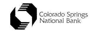 COLORADO SPRINGS NATIONAL BANK trademark