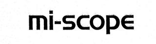 MI-SCOPE trademark