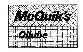 MCQUIK'S OILUBE trademark