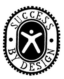 SUCCESS BY DESIGN trademark