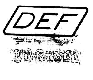 D E F trademark