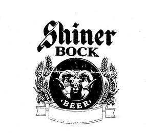 SHINER BOCK BEER trademark