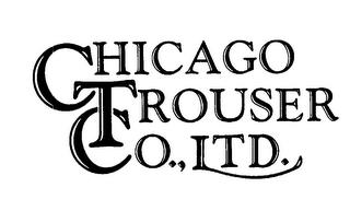 CHICAGO TROUSER CO., LTD. trademark