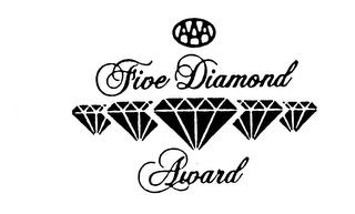 AAA FIVE DIAMOND AWARD trademark