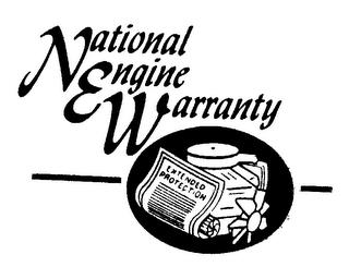 NATIONAL ENGINE WARRANTY trademark