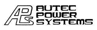 APS AUTEC POWER SYSTEMS trademark