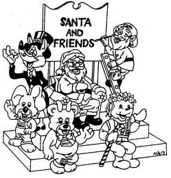 SANTA AND FRIENDS REDI CANDY BENJI BAILEY SOFTY trademark