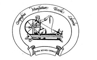 COMPAGNIA MANIFATTURE TESSILI COLOMBO PARVA SED MEA DOMUS trademark