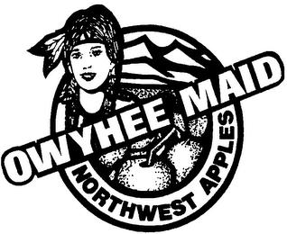 OWYHEE MAID NORTHWEST APPLES trademark